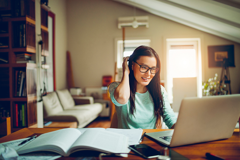 Learn a foreign language at home