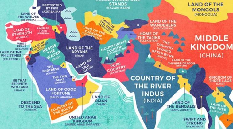 What do the names of countries mean?